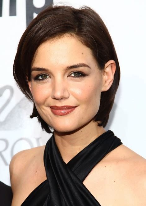 Katie Holmes Short Bob Hairstyle Chic Short Cut For Women