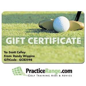 Certificate and the method of payment you'll use (check, cash, or credit card). Gift Certificate: PracticeRange.com Golf Lesson Gift ...