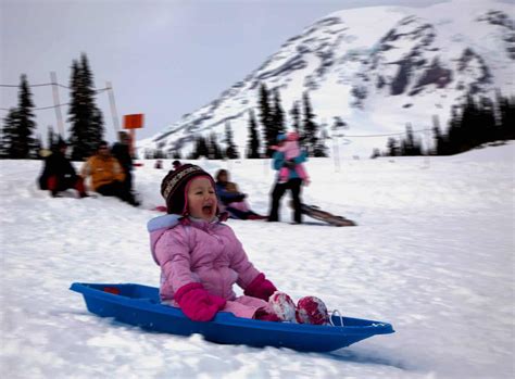 Snow Play Area At Paradise