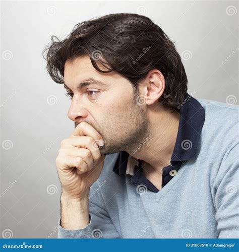Disappointed Man Stock Photo Image Of Lonely Problems 31803510