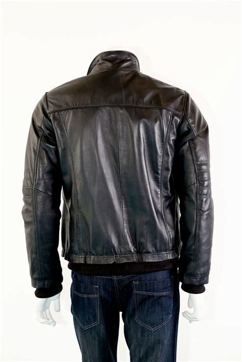 Mens Leather Bomber Jacket Radford Leather Fashions Quality Leather