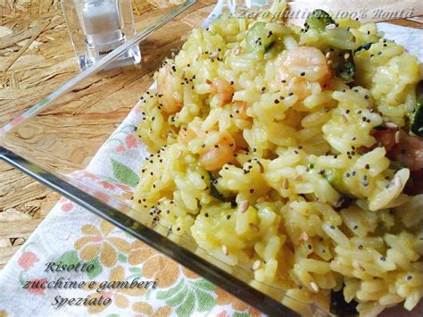 Maybe you would like to learn more about one of these? Risotto zucchine e gamberetti (speziato) | Risotto ...