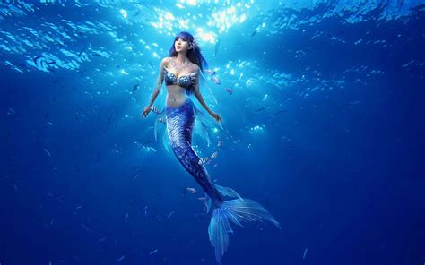 Beautiful Mermaid Wallpapers Top Free Beautiful Mermaid Backgrounds Wallpaperaccess