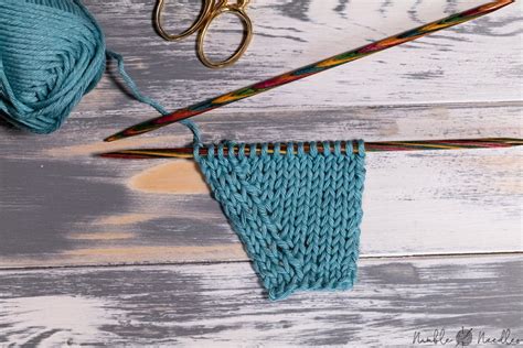 How To Do The Pfb Knitting Stitch Purl Front And Back Video