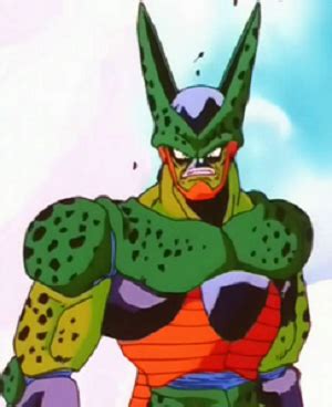 Cell appears in this form in dragon ball z: Dragon Ball Cell / Characters - TV Tropes