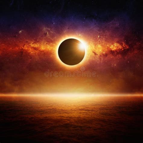 Full Eclipse Black Hole Stock Image Image Of Dramatic 29406235