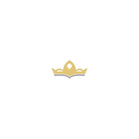 Crown Concept Logo Icon Design Vintage Elite Royal Vector Vintage