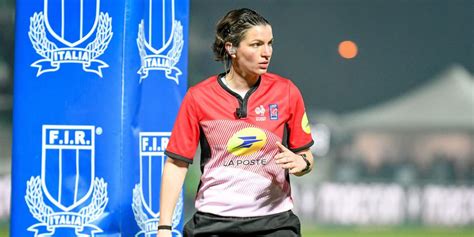 Rugby Larbitre Marandaise Aurélie Groizeleau Sélectionnée Pour La