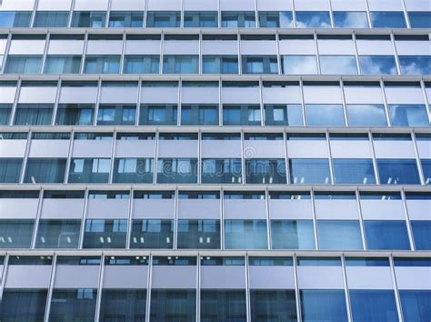 Business Office Building Glass Window Facade Architecture Details Stock