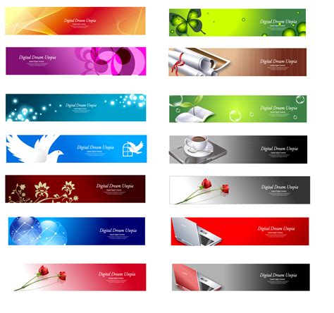 Populer 25 Cool Web Banners