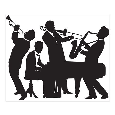 Great 20s Jazz Band Insta Mural Pack Of 6 Jazz Band Jazz Mural