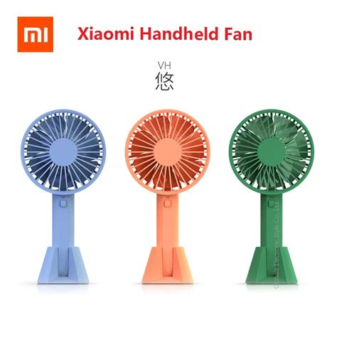 Xiaomi Mi Vh Rechargeable Portable Handheld Fan Mini Usb Fans 3 Speed