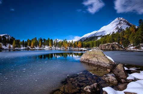 Icy Lake 4k Ultra Hd Wallpaper And Background Image 3840x2530 Id598606