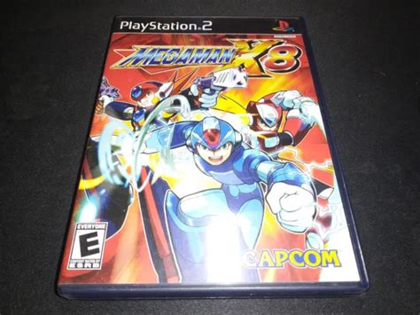 Mega Man X8 Megaman X 8 Capcom Sony Playstation 2 Ps2 Mint Condition