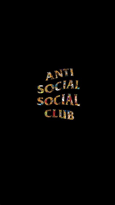 Antisocialsocialclub Hypebeast Iphone Wallpaper Pop Art Wallpaper