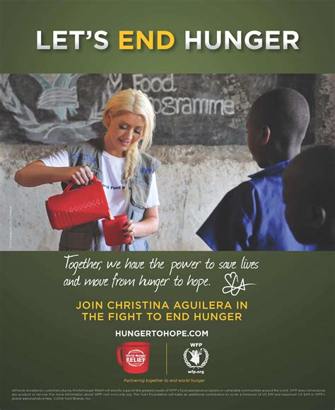 Yum! Brands’ World Hunger Relief Effort with Global Spokesperson