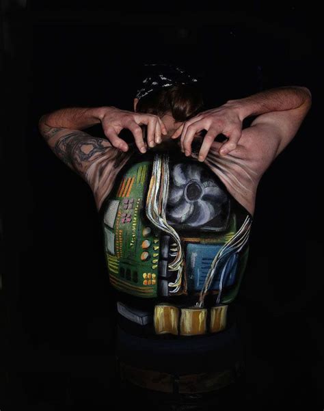 Natalie Fletcher Creates Fascinating Body Illusions Ignant Body Art