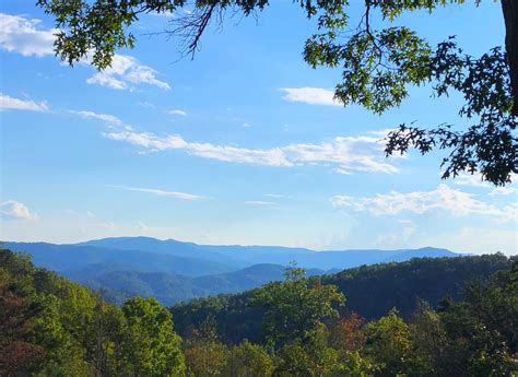 The Appalachian Mountains As Seen From Pine Mountain In Kentucky Oc