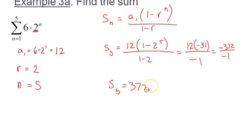 A series is the sum of the terms of a sequence. HPC 9.3 Part 3: The Sum of a Finite Geometric Sequence ...
