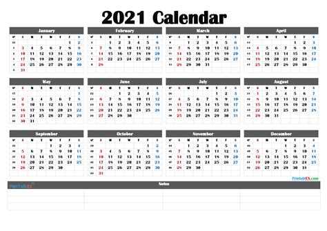 2021 Calendar With Week Numbers Printable 21ytw187