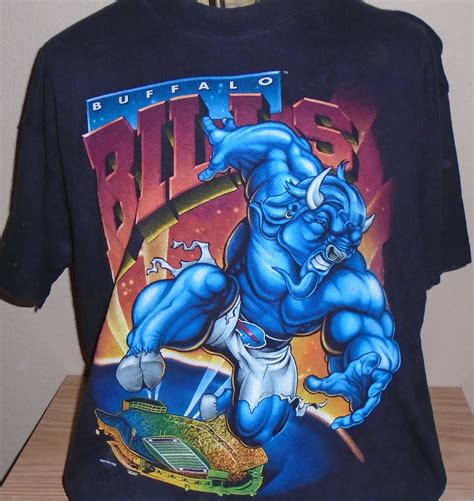 Free Shipping Vintage 1994 Buffalo Bills Football T Shirt Xl By