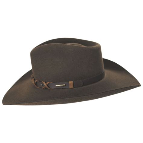 Stetson John Wayne Blackthorne Wool Felt Western Hat Cowboy And Western Hats