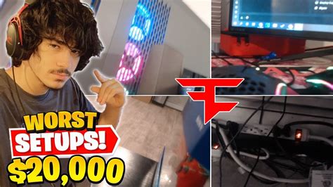 Faze Sway Shows Worst Fortnite Gaming Setup And Exsplains Why He Plays