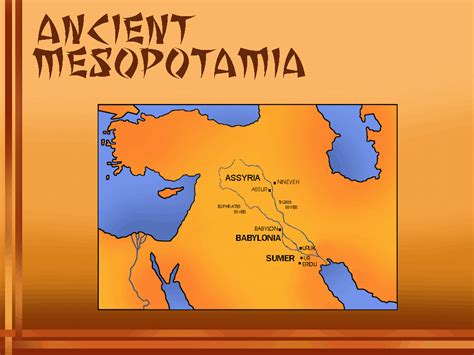 Map Of Ancient Mesopotamia For Kids Island Maps