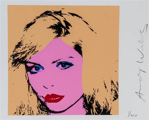 Andy Warhol American Pop Silkscreen1300 Signed For Auction At On Mar