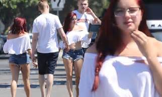 Ariel Winter Slips Into Her Favorite Pair Of Daisy Dukes Daily Mail