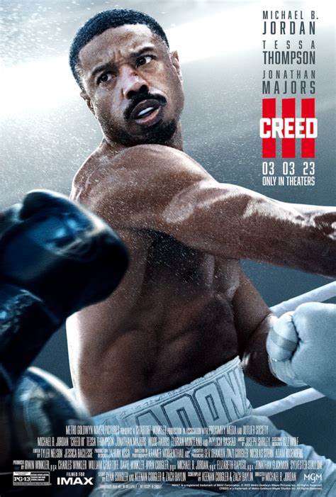 Creed Iii Poster Highlights Michael B Jordan In Action