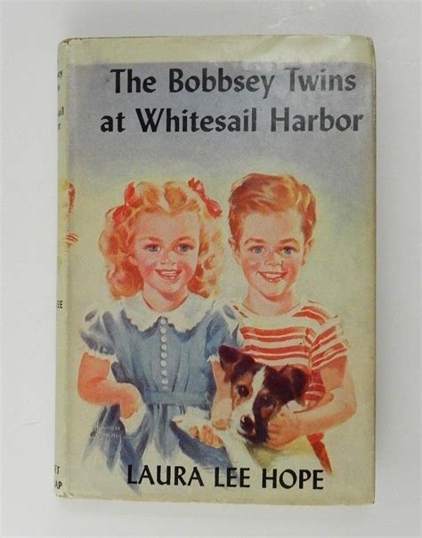 Vintage 1952 The Bobbsey Twins Whitesail Harbor By Hope Laura Lee Hc Dj