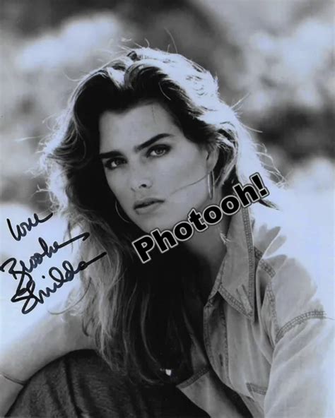 Brooke Shields Blue Lagoon 8x10 Celebrity Autograph Photo Reprint