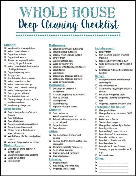Tips For How To Enjoy Deep Cleaning Your House A Free Whole House