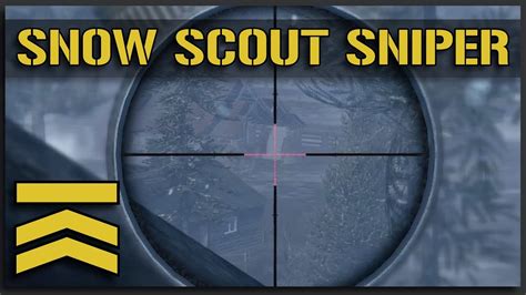 Snow Scout Sniper V10 Marksman Squad Gameplay Squad