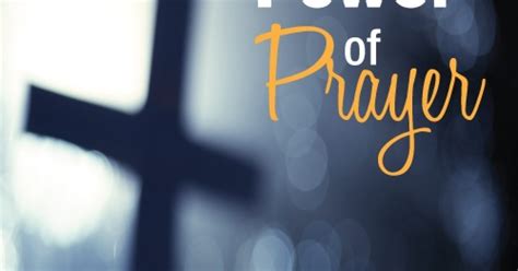 The Power Of Prayer Emmaus Christian College