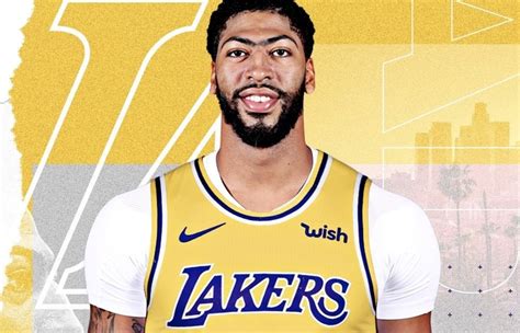 Anthony Davis Unveils New Jersey Number For Upcoming Season Lakers Daily