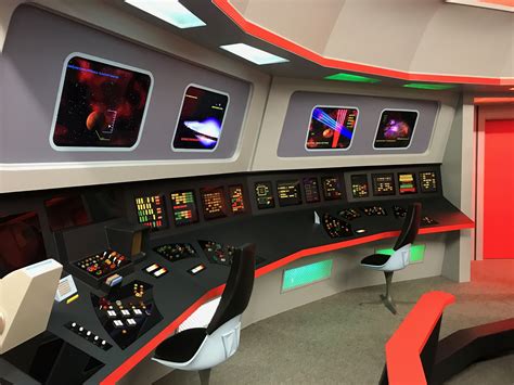 U S S Excelsior Ncc 2000 Main Bridge Star Trek Vi The Undiscovered