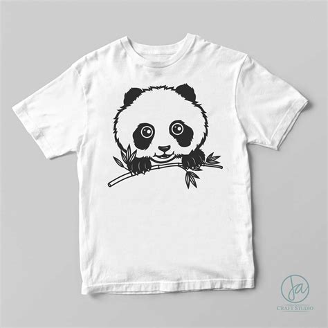 Panda Svg Cute Panda Svg Panda Face Svg Cute Animal Svg Etsy
