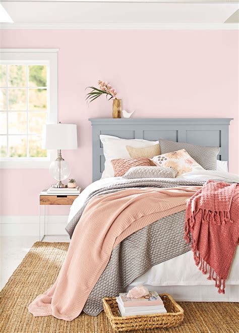 Paint Color Ideas For A Coordinated Bedroom And Bathroom Pink Bedrooms