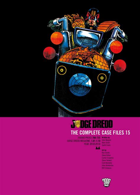 Judge Dredd Complete Case Files 15 Book By John Wagner Official