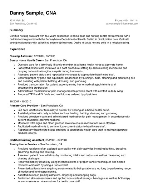 Sample Summary Of Carrier Sample Resume For A Career Change Dummies