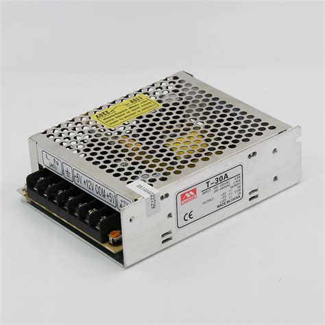 Switching Power Supply Triple Output Series T 30w Triple Output