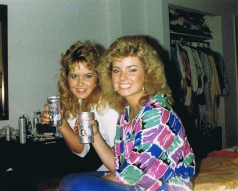 A Snapshot Explosion Of Big Hair And Boozing In The 1980s Flashbak