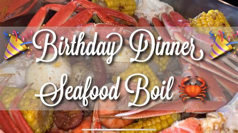 21 best ideas seafood christmas dinner.transform your holiday dessert spread out into a fantasyland by offering standard french buche de noel, or yule log cake. Birthday Dinner 🎉 Seafood Boil 🎈 || June 2020 || 🎂 - YouTube