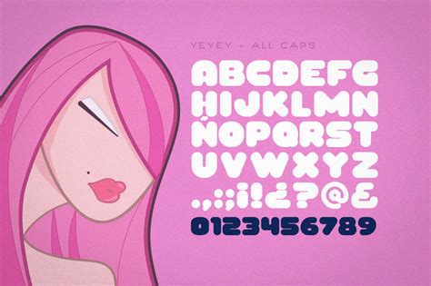 Yeyey Kawaii Font On Behance