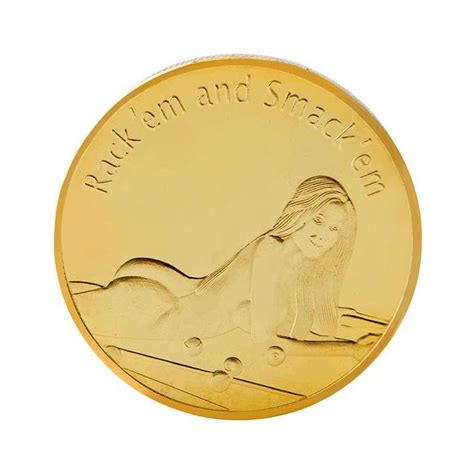 good lucky souvenir coins collections billiard sexy coin russian sexy girl gold plated
