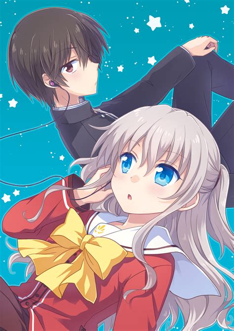 Tomori Nao And Otosaka Yuu Charlotte Drawn By Kousetsu Danbooru