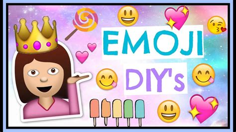 Emoji Theme Diys ♡ Youtube