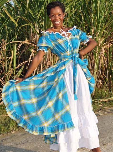 Caribbean Outfits Traditional Dresses Africa Fashion